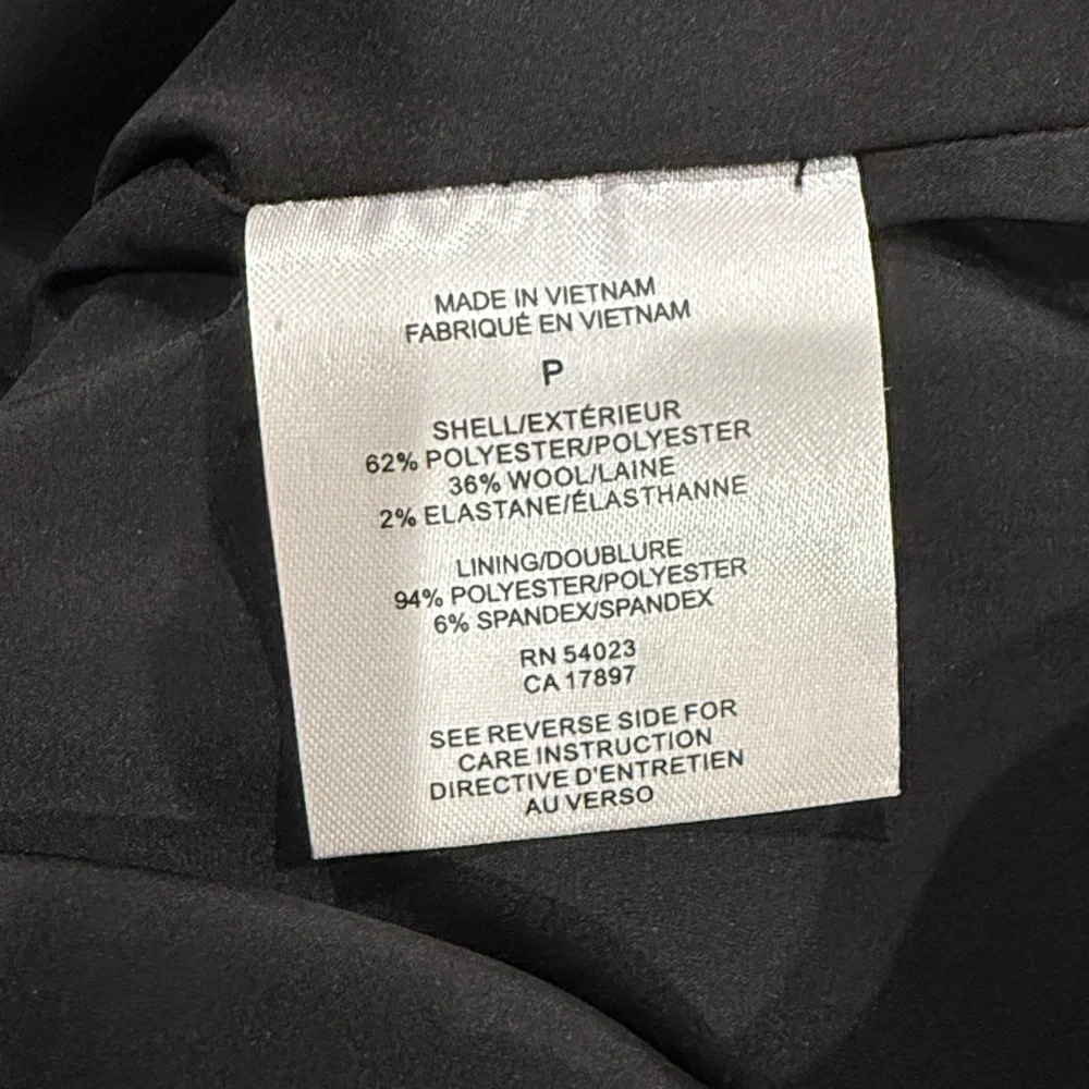 Theory Black Textured Mini Dress - Picture 4 of 5